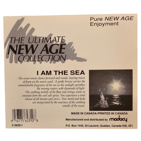 The Ultimate New Age Collection I Am The Sea Vol. 1 Music CD Soothing 37689cd - Picture 2 of 2